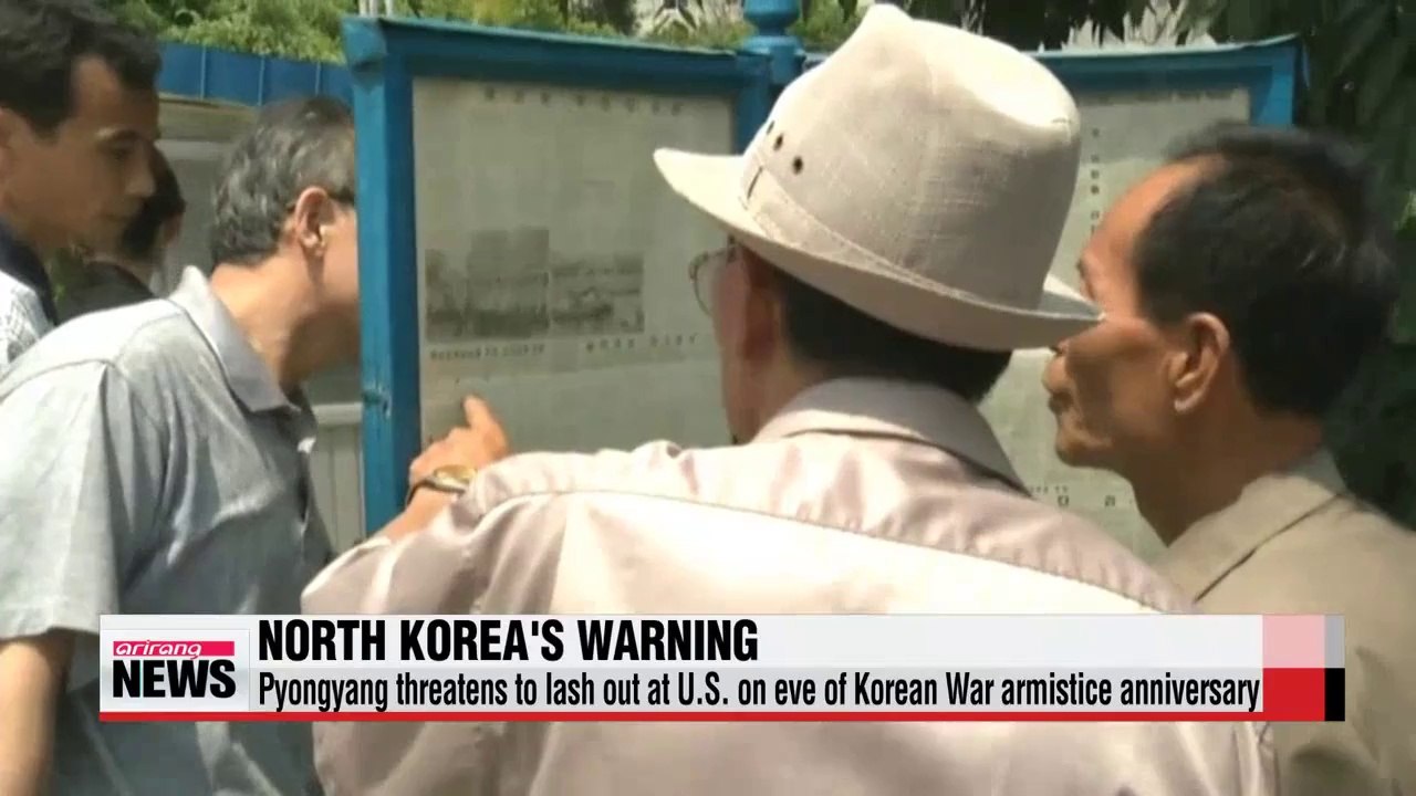 North Korea threatens to lash out at U.S. on eve of Korean War armistice anniversary