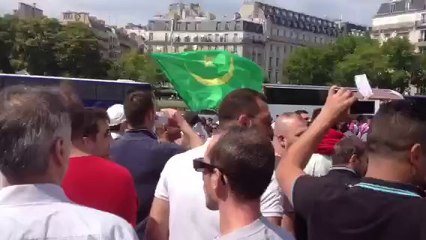 Expression de haine islamophobe au Trocadéro