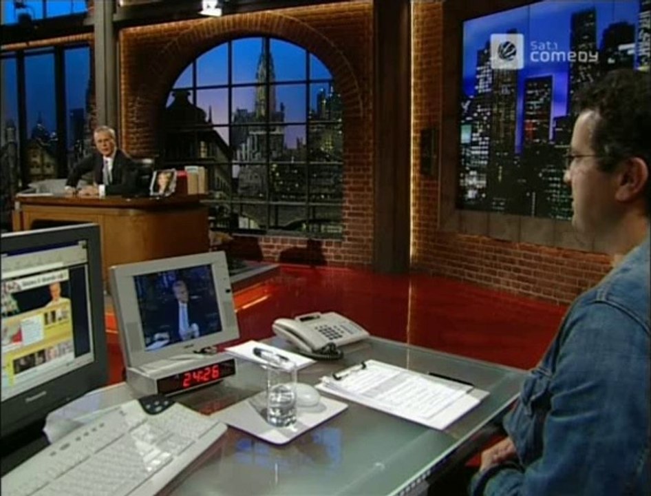 Die Harald Schmidt Show - 0980 - 2001-10-05 - Gregor Gysi, Josef Hader, Nathalie bei William Turner