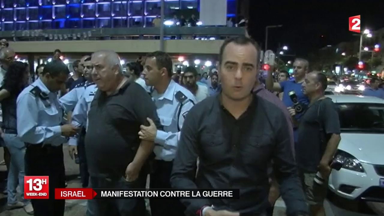 Gaza : 7 000 personnes manifestent à Tel-Aviv contre l'offensive de Tsahal