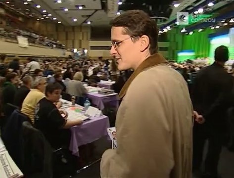 Die Harald Schmidt Show - 1006 - 2001-11-28 - Ewa Zieniewicz, Dr Brömme in Rostock