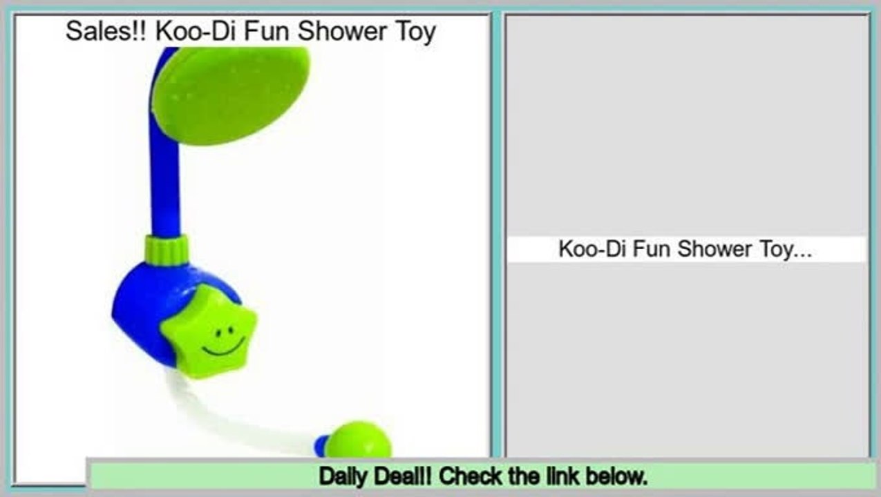 Best Koo-Di Fun Shower Toy
