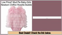 Daily Deal Mud Pie Baby-Girls Newborn Chiffon Rosette Bubble