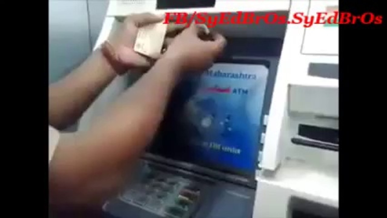 Be-aware of ATM machine users - Watch this video carefully
