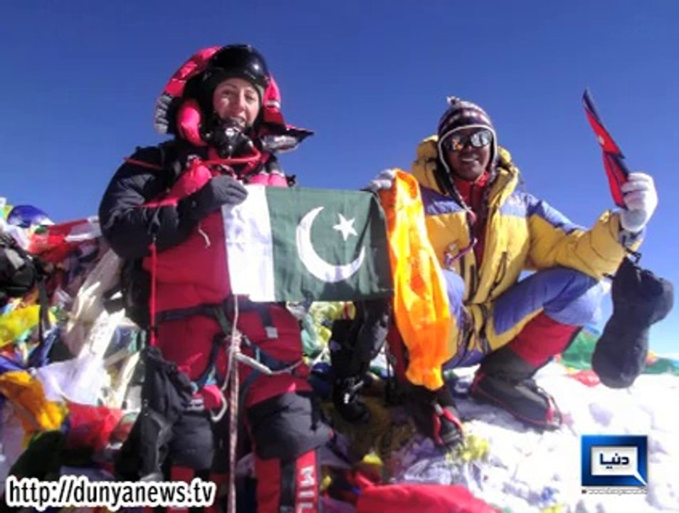 Dunya News-Samina Baig becomes 1st Pakistani woman mountaineer to conquer world’s highest mountains