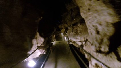 GROTTE DE BETHARRAM TRAVERSEE DE LA FAILLE