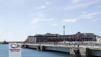 Parbuckling project, la Costa Concordia è arrivata a Genova: progetto completato. Timelapse