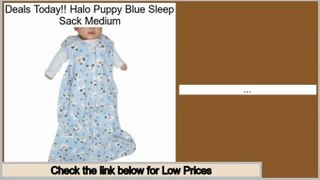 Deals Online Halo Puppy Blue Sleep Sack Medium