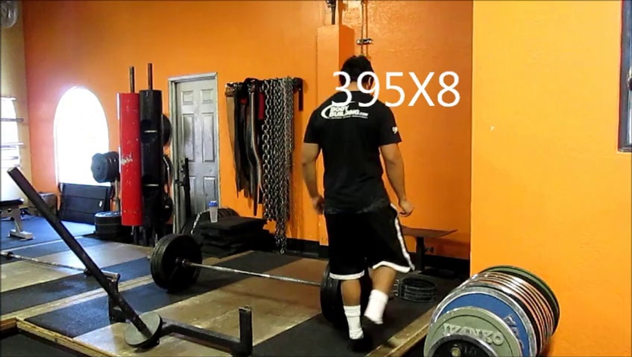 Deadlifts 395X8 5 3 1 3s Full Deadlift Day
