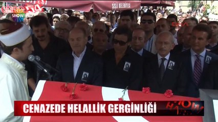 Çolpan İlhan'ın cenaze namazında gerginlik