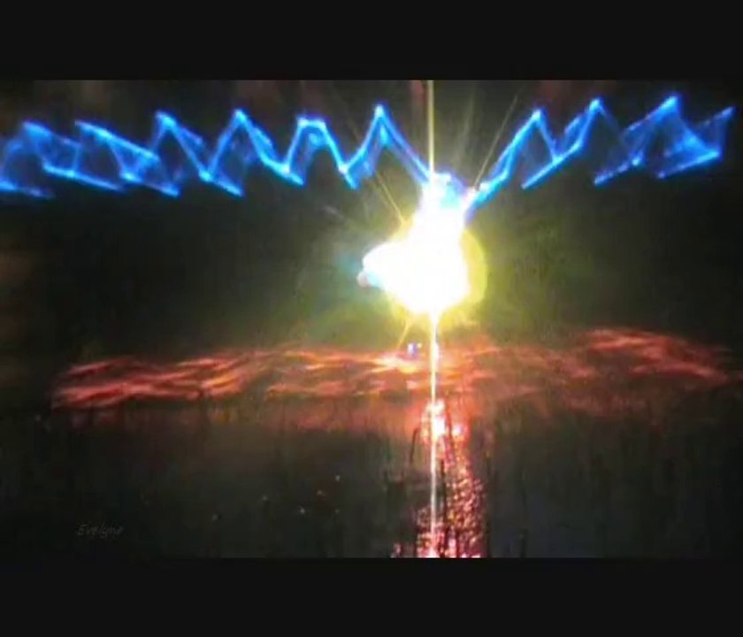 Extrait du spectacle "la note bleue" du futuroscope de poitiers