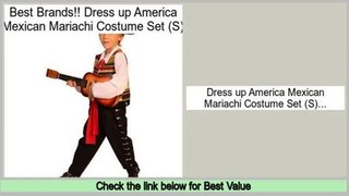 Reports Best Dress up America Mexican Mariachi Costume Set (S)