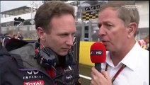 F1 2014 - 11 Hungarian GP - Pre-Race  Grid Walk with Martin Brundle