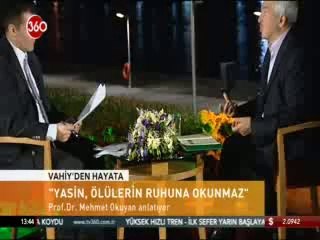 "Yasin Suresi Hayatı Dizayn Etmek için Gelmiş Bir Suredir" Prof.Dr.Mehmet Okuyan