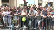 Tour de France: des supporteurs français enthousiastes