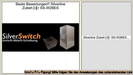 Last Minute Silverline Zubehör SS-W26ES