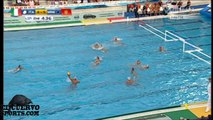 Italy 11 Montenegro 9 Bronze game European Budapest 2014 27.7.14 water polo