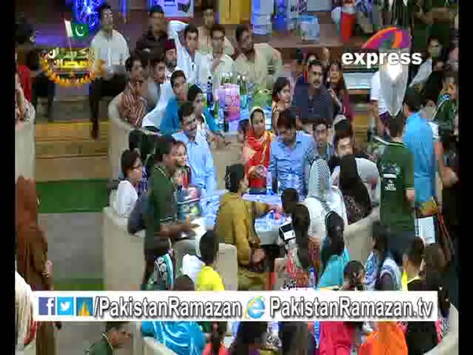 28th Iftari Pakistan Ghar Part 1 in Pakistan Ramazan 27-7-2014 Part 12
