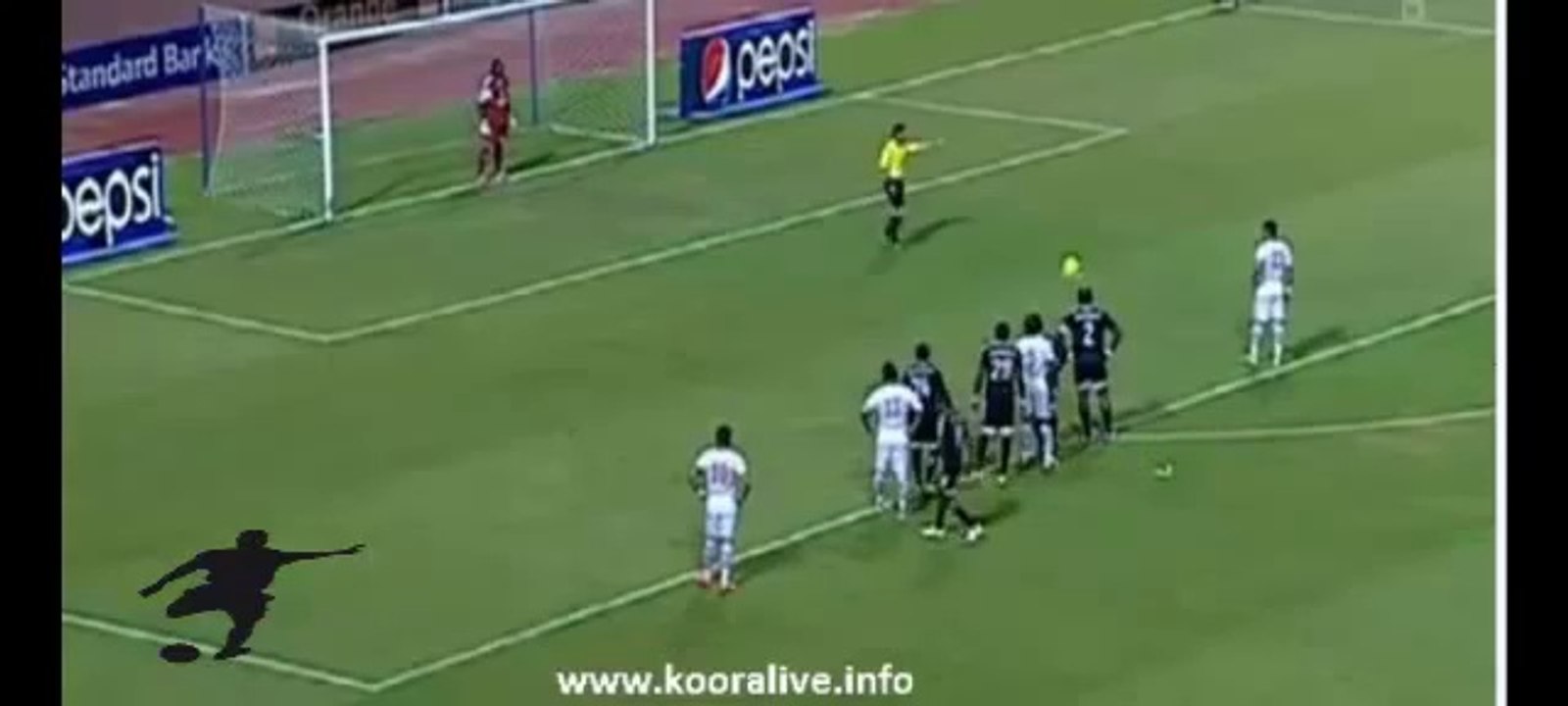 ركلة جزاء الزمالك الضائعة في مباراة الزمالك و مازمبي