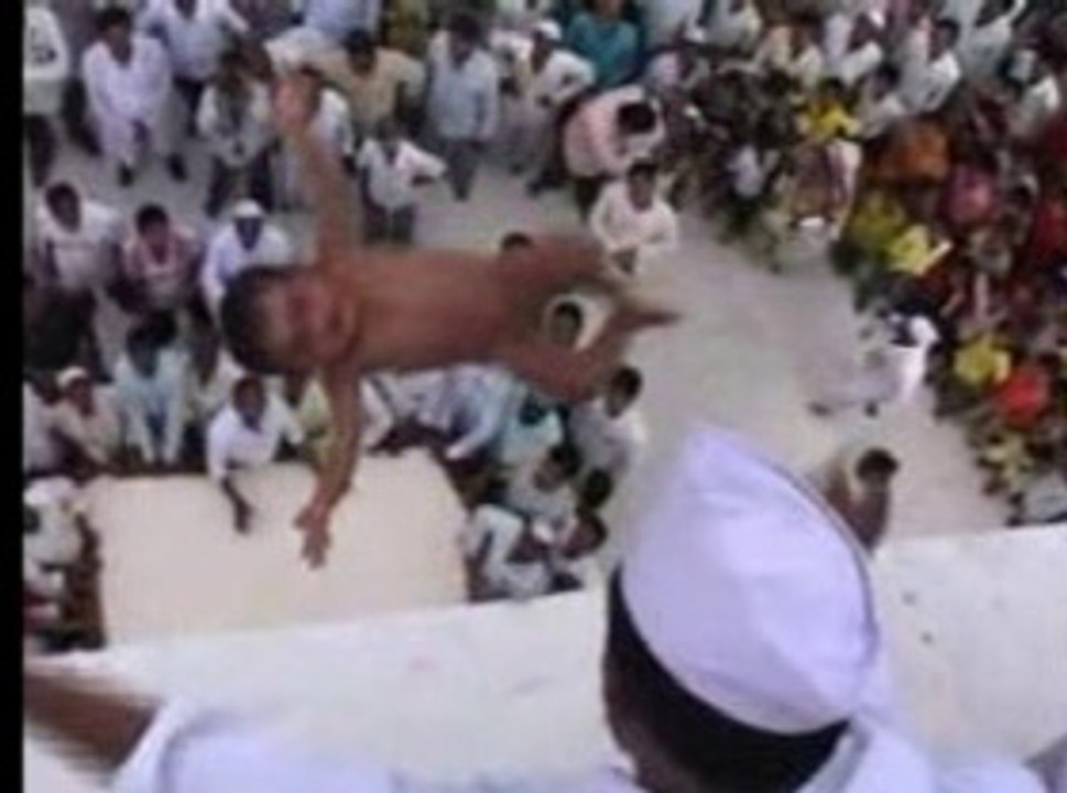 Child Thrown
