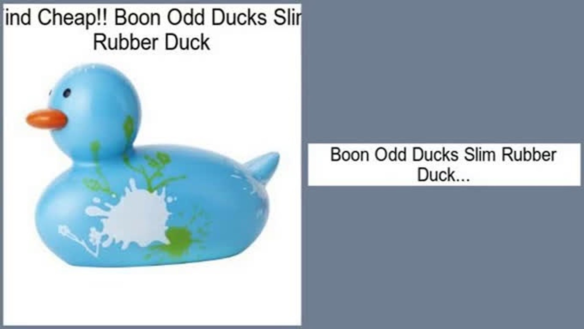 boon rubber ducks