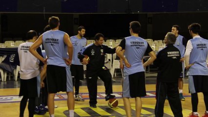 Último entrenamiento de la selección de Basketball antes del sudamericano