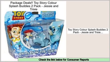 Clearance Toy Story Colour Splash Buddies 2 Pack - Jessie and Trixie