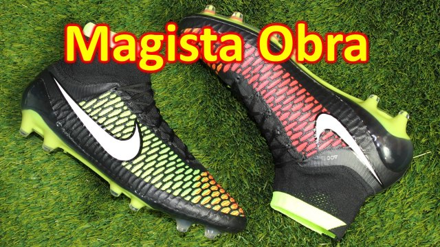 Nike Magista Obra Black/Hyper Punch/Bolt Unboxing & On Feet