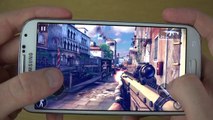 Modern Combat 5 Samsung Galaxy S4 4K Gaming Review