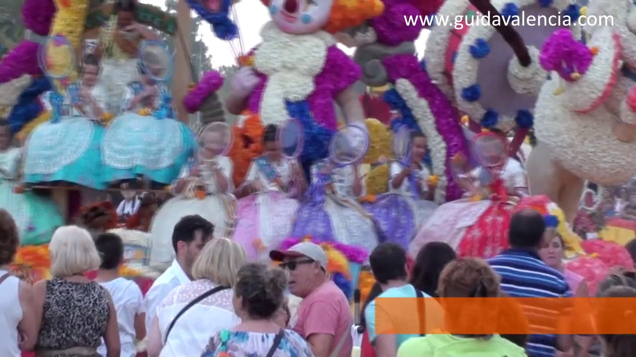 Batalla de Flores - Feria de Julio de Valencia - 27/07/2014