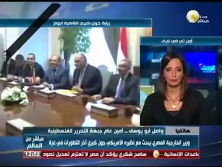 شاهد|| "التحرير الفلسطينية": مصر الدولة الوحيدة المؤهلة لإنهاء الأزمة