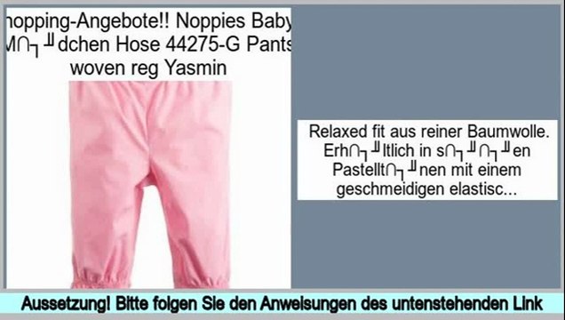Daily Deal Noppies Baby - M�dchen Hose 44275-G Pants woven reg Yasmin