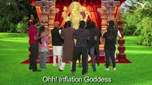 Narendra Modi : Ode To Inflation Goddess - Mehngayi Mata Ki Aaarti with English Subtitles