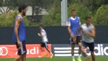 Cristiano Ronaldo regresa a los entrenamientos y se ejercita en solitario