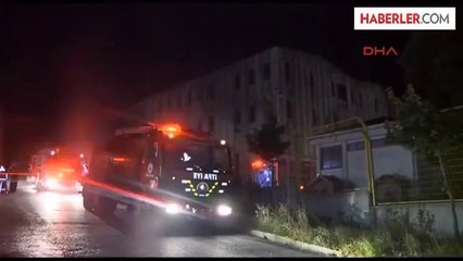 Hadımköy'de Bulunan Bir Tekstil Fabrikasında Yangın Çıktı.