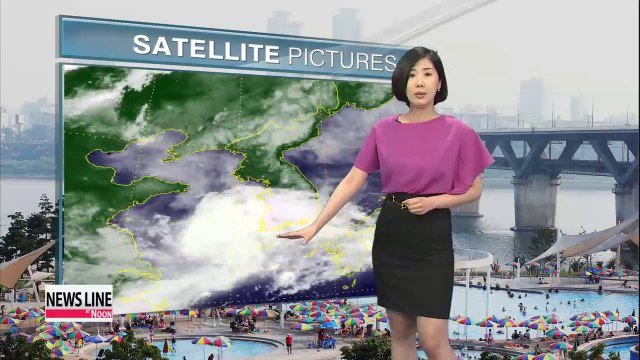 Hot temps and high UV index, monsoon rain on Jeju