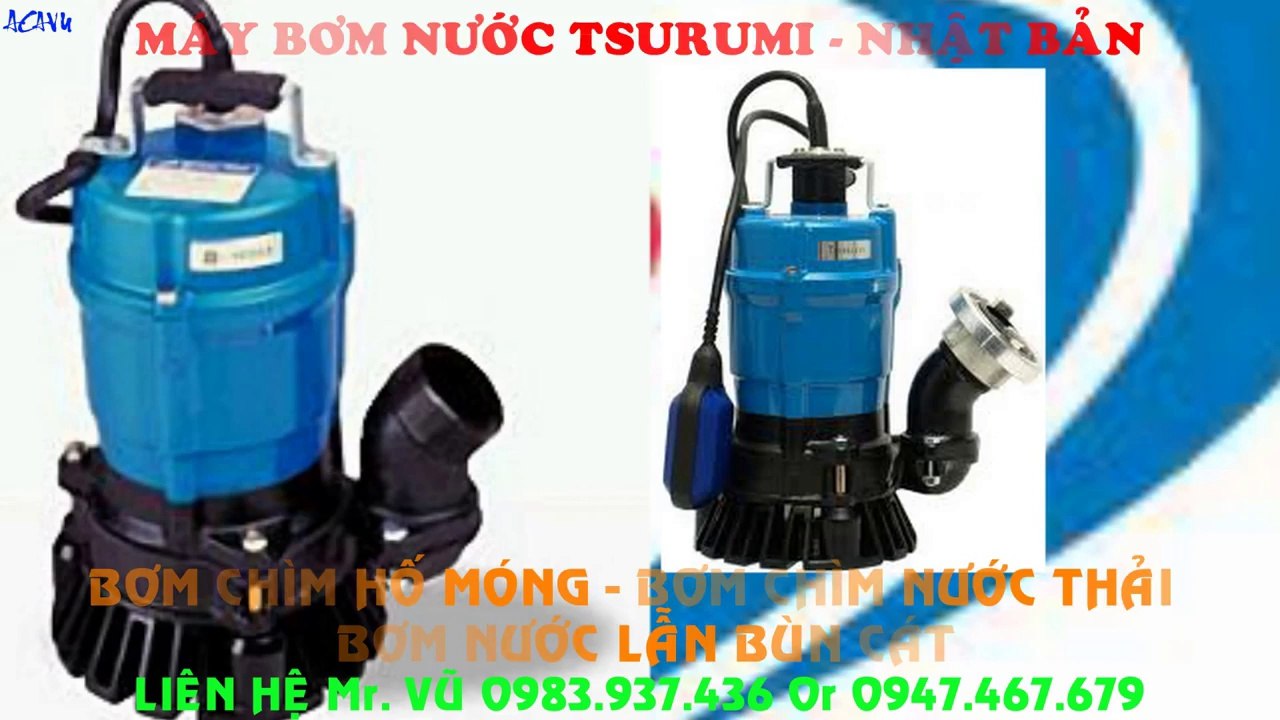Bơm nước thải ““““tsurumi”““ KRS2-80.........bơm chìm 4kw.........bơm chìm 5.5hp
