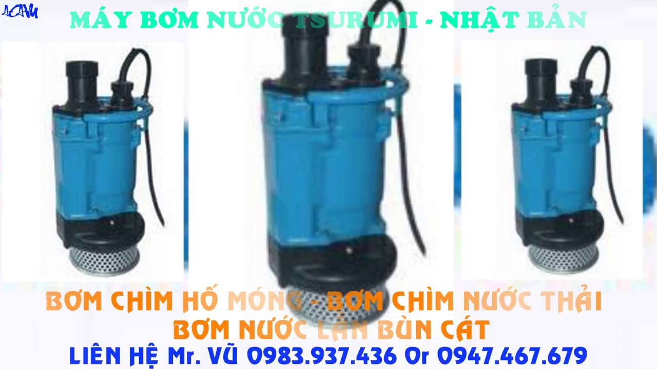 Bơm nước thải ““““tsurumi”““ KTZ 47.5.........bơm chìm 7.5kw.........bơm chìm 10hp