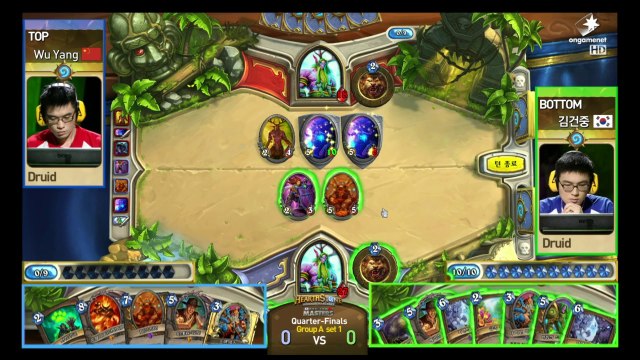 [VOD] OGN HEARTHSTONE KR-CN MASTERS 2014 Week 5-1