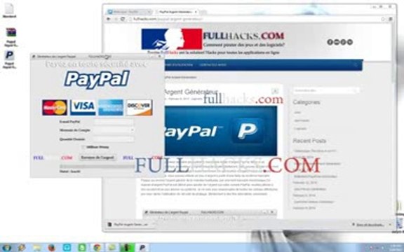 Avoir de L`Argent Paypal Gratuit - Paypal Argent Générateur August-September 2014 Update