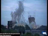 Didcot power stations iconic cooling towers demolished
