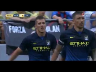 AC Milan - Manchester City 1:5 | All Goals |  International Champions Cup 2014