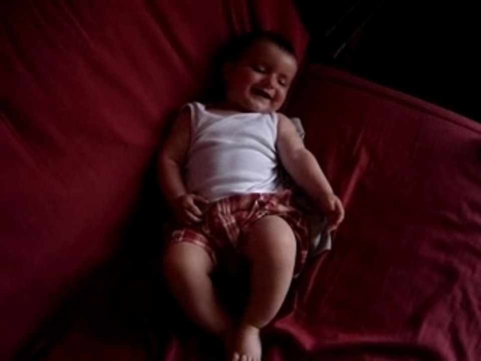 Fou rire bébé