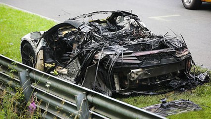 Acura NSX Prototype Destroyed In Fire !