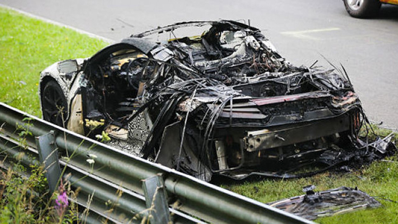 Acura NSX Prototype Destroyed In Fire !