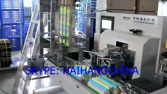 10mm drinking straw group counting machine