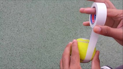 How to swing a tennis ball in Cricket 2014