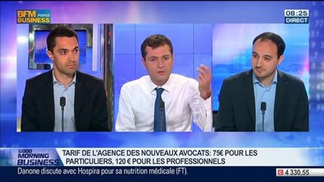 Agence des Nouveaux Avocats: simple, accessible et transparent, Frédéric Moréas et Philippe Charles, dans GMB – 28/07