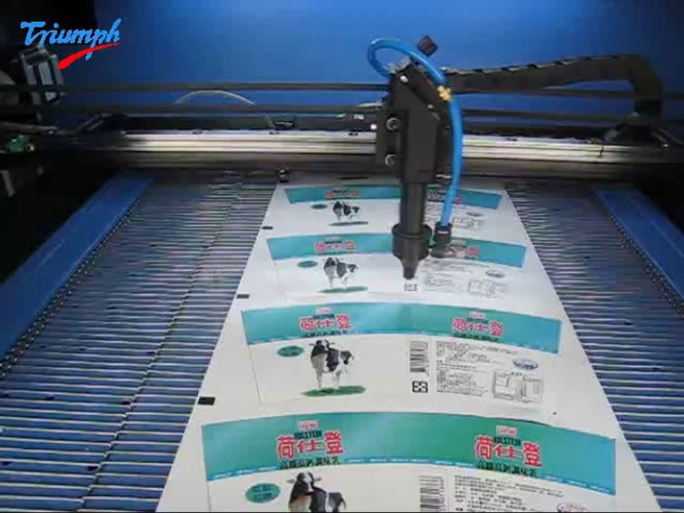 Automatic feed laser cutting machine
