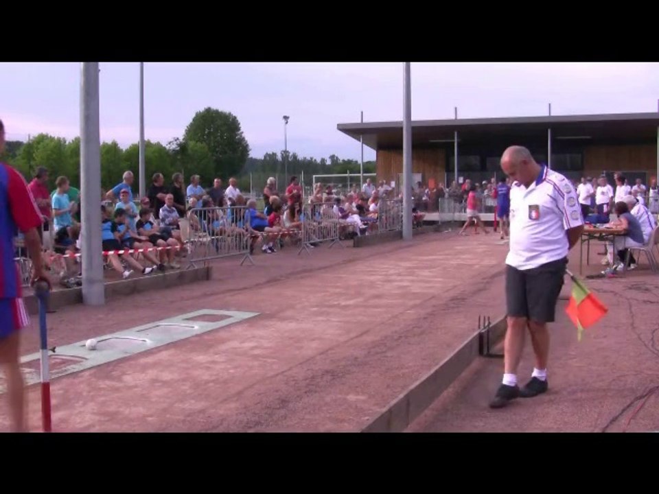 Record de l'heure mixte, Défi Anthony, Sport Boules, La Clayette 2014